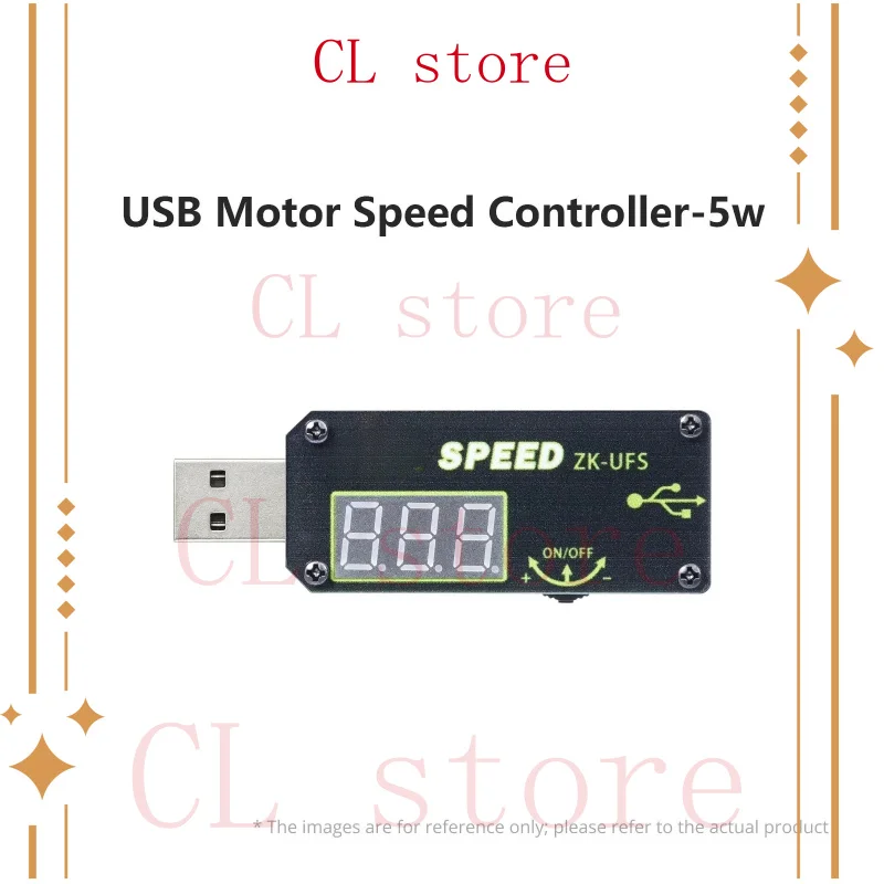 FOR Bambu Lab 3D Printing Model Standard Parts USB Motor Speed Controller 5W IA002 Can Set Timed Shutdown X1 P1 A1 Series