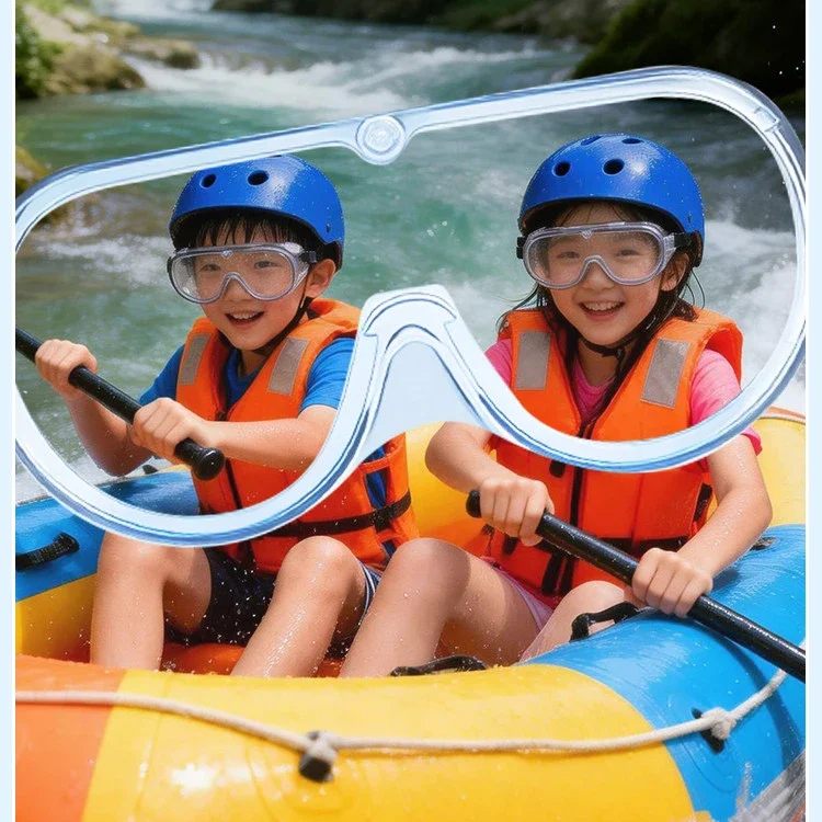 Hengpin Children's Safety Goggles Wholesale Transparent anti Fog Fully Sealed Windproof and Dustproof Glasses for Outdoor Use
