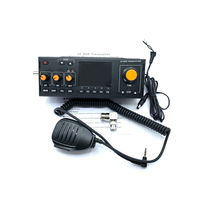 RS-918 Plus HF SDR Transceiver MCHF-QRP Transceiver Amateur Shortwave Radio with Microphone Charger 3.4AH US Plug