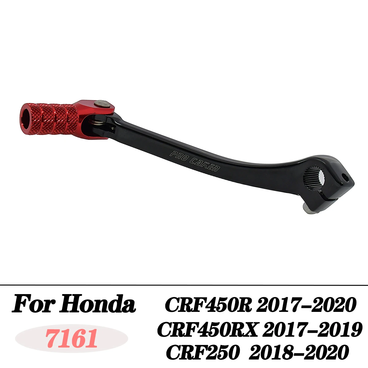 

For Honda CRF450RX CRF250 CRF450R CRF 450R 450RX 250 2017 2018 2019 2020 Motorcycle CNC Aluminium Gear Shifter Shift Pedal Lever