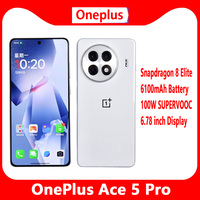 Original OnePlus ACE 5 Pro Unlocked Snapdragon 8 Elite 6.78'' AMOLED Display Screen 100W SUPERVOOC Charge 6100mAh Battery