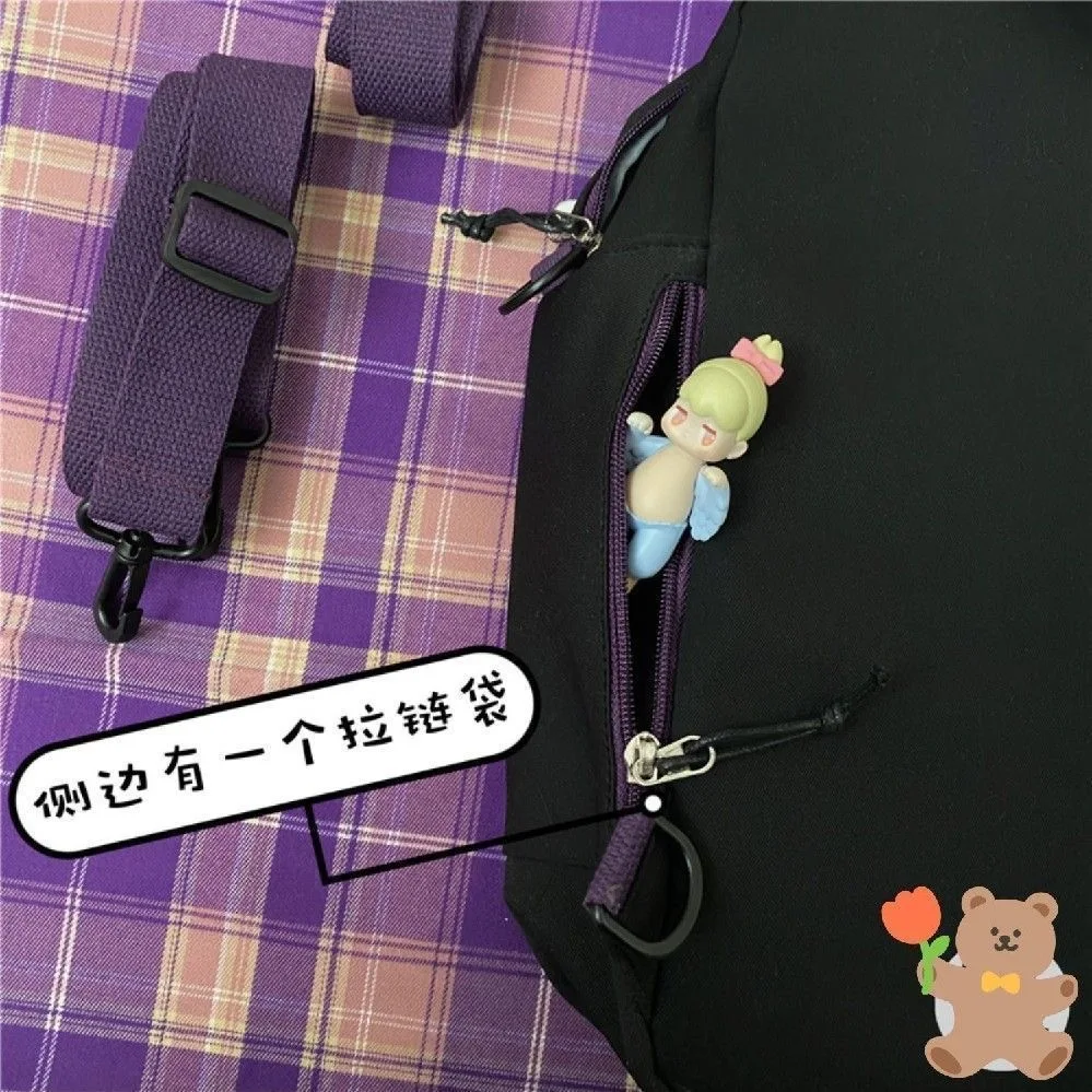 3Ways nowe japońskie plecak w stylu Harajuku damskie torby szkolne dla nastoletnich dziewcząt Anime Itabag przezroczysty plecak torby Mochilas