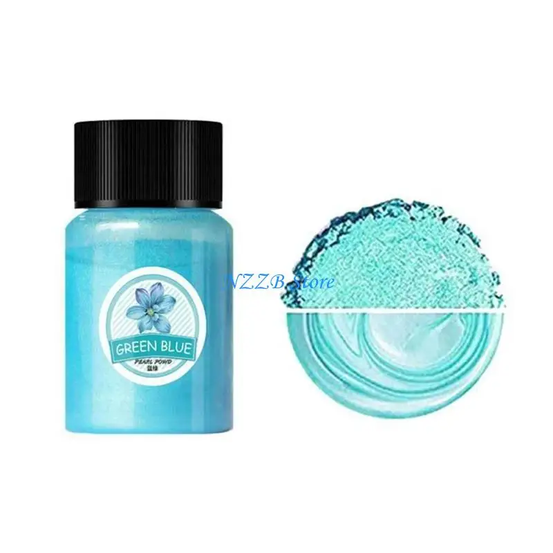 T21F مجموعة من 30 مجموعة صبغ راتنجات الايبوكسي الملونة زجاجات مسحوق بيرليسسينت الايبوكسي تلوين صبغ الراتنج مسحوق صباغة للمجوهرات