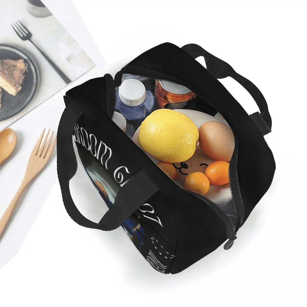 Joost Klein Great Dream Europapa Insulated Lunch Bag Thermal Bag Reusable Leakproof Tote Lunch Box Food Storage Bags Picnic