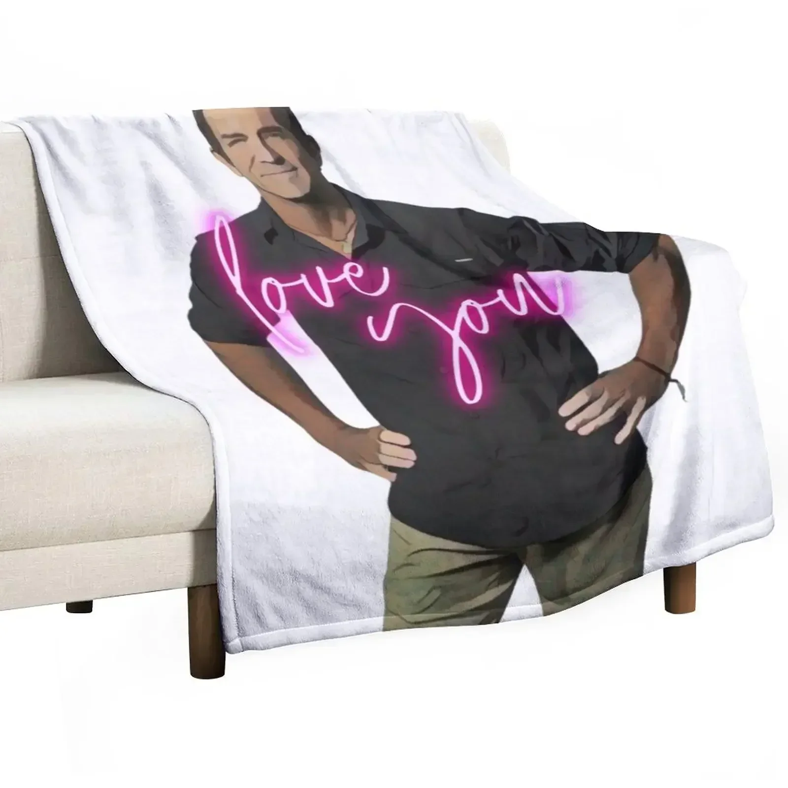 Jeff Probst: Love You Throw Blanket christmas decoration for sofa Blankets