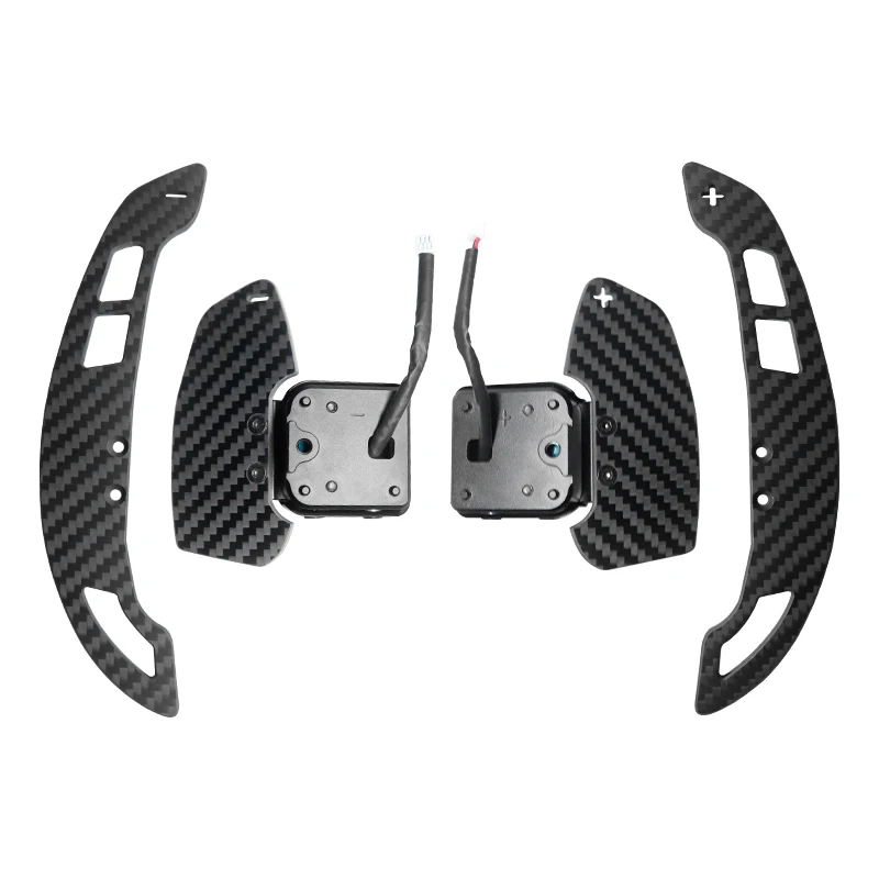 Carbon fiber magnetic shift paddles suitable for Audi A3 A4 A5 A8 Q2  Q4 Q7  S1 S3 S4 S5 SQ5 SQ7 SQ8 RS1 RS2 RS3 RS5 RSQ5