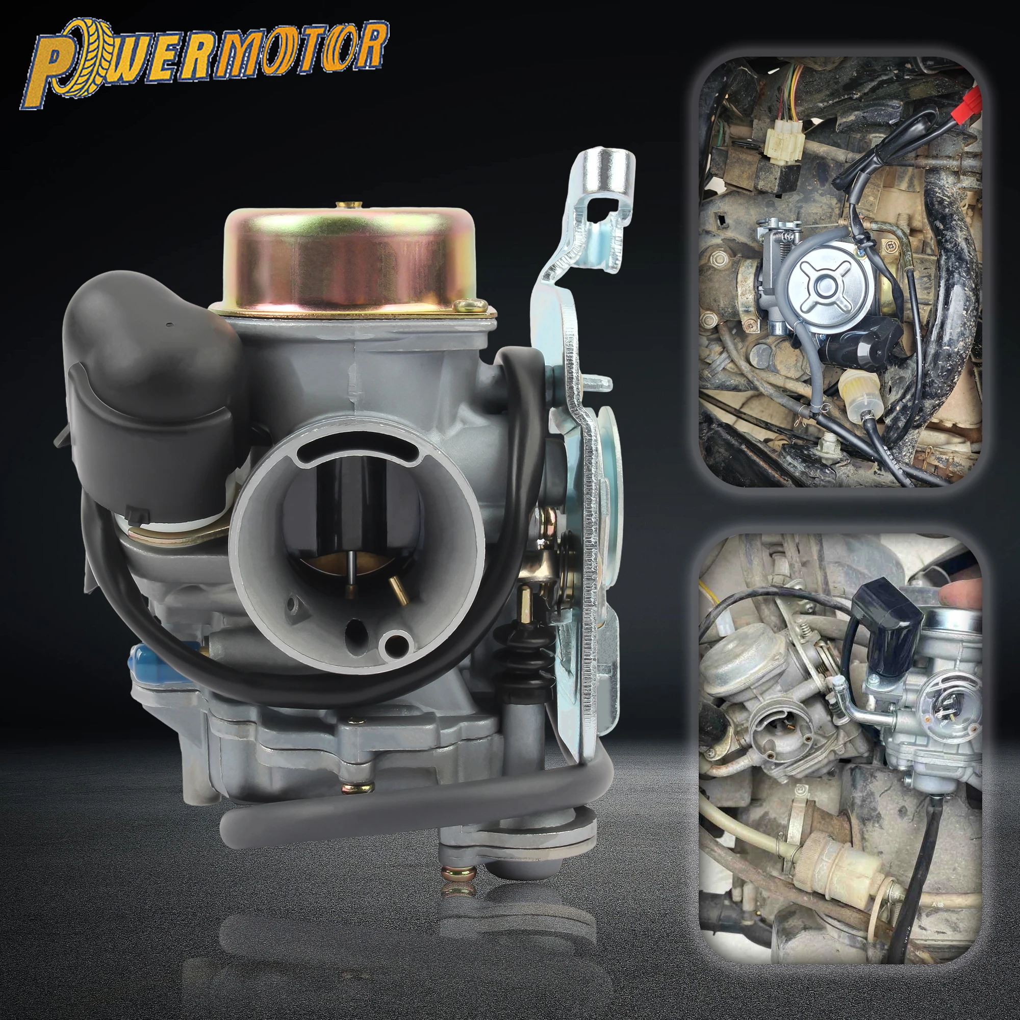 

For GY6 Honda 30mm Motorcycle Carburetor CN250 CF250 Helix 250 150cc 200cc 250cc Scooter Engine Spare Modification Accessories