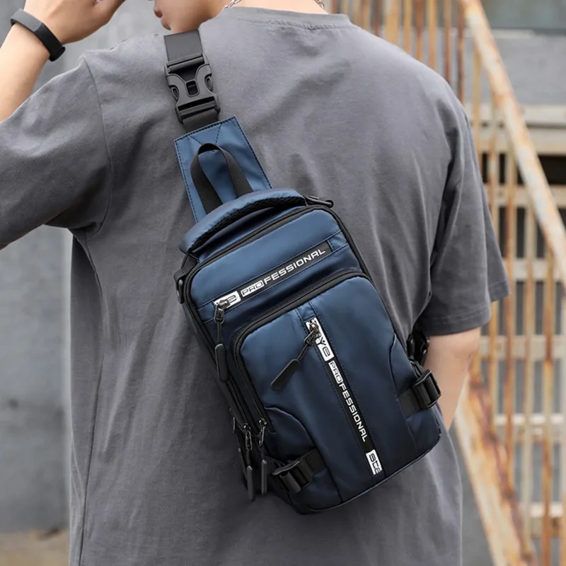 

Men's Shoulder Bag Fashion Multifunction Outdoor Sling Crossbody Bags For Male Travel Trend High Capacity Sport Chest Bag