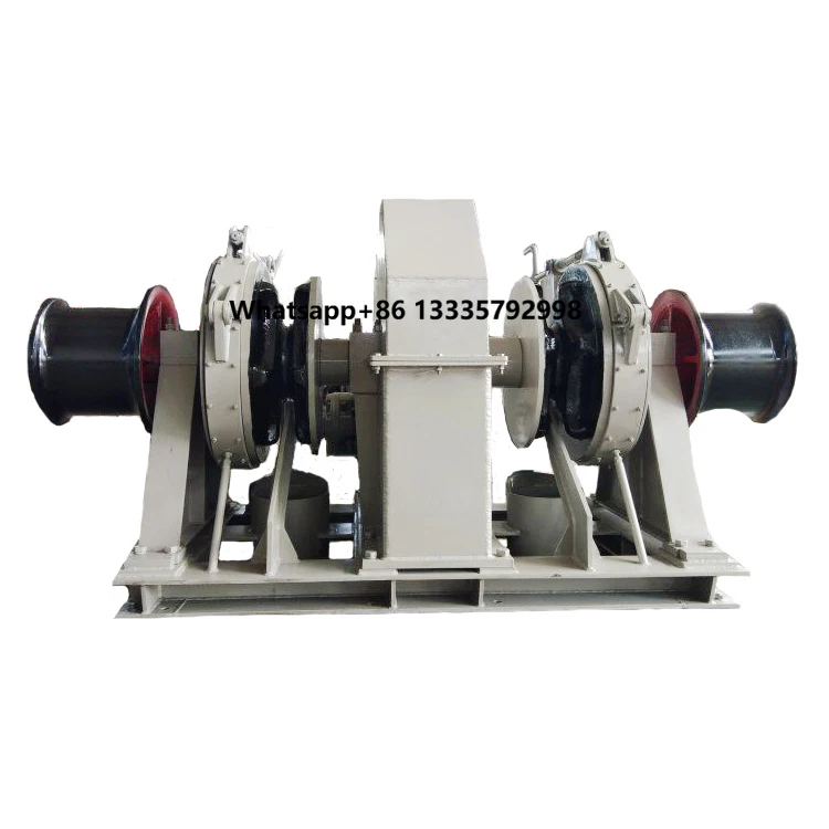 

High Quality Boat Pulling Hydraulic Towing Winch 5 Ton 10 Ton 15 Ton Hydraulic Mooring Marine Winch for Yacht/Ship