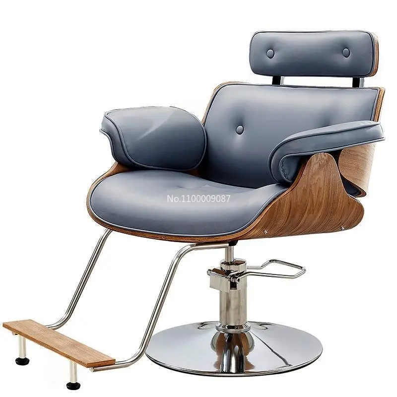 

Net red hair salon dedicated high-end liftable barber shop hairdressing chair salon furniture sillas de peluquería كرسي