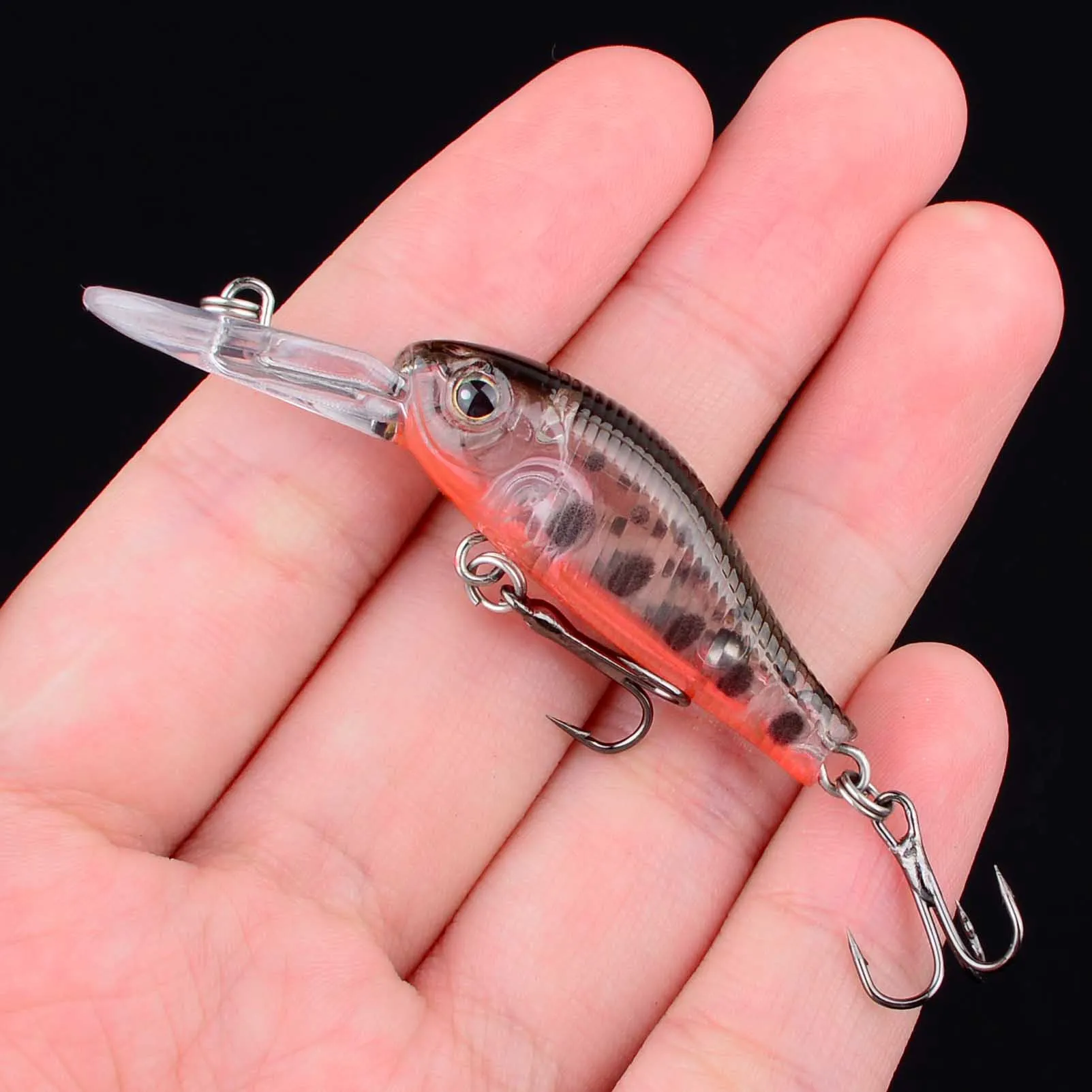 Crankbait Minnow boyante – Jerkbait para black bass - imagen 5