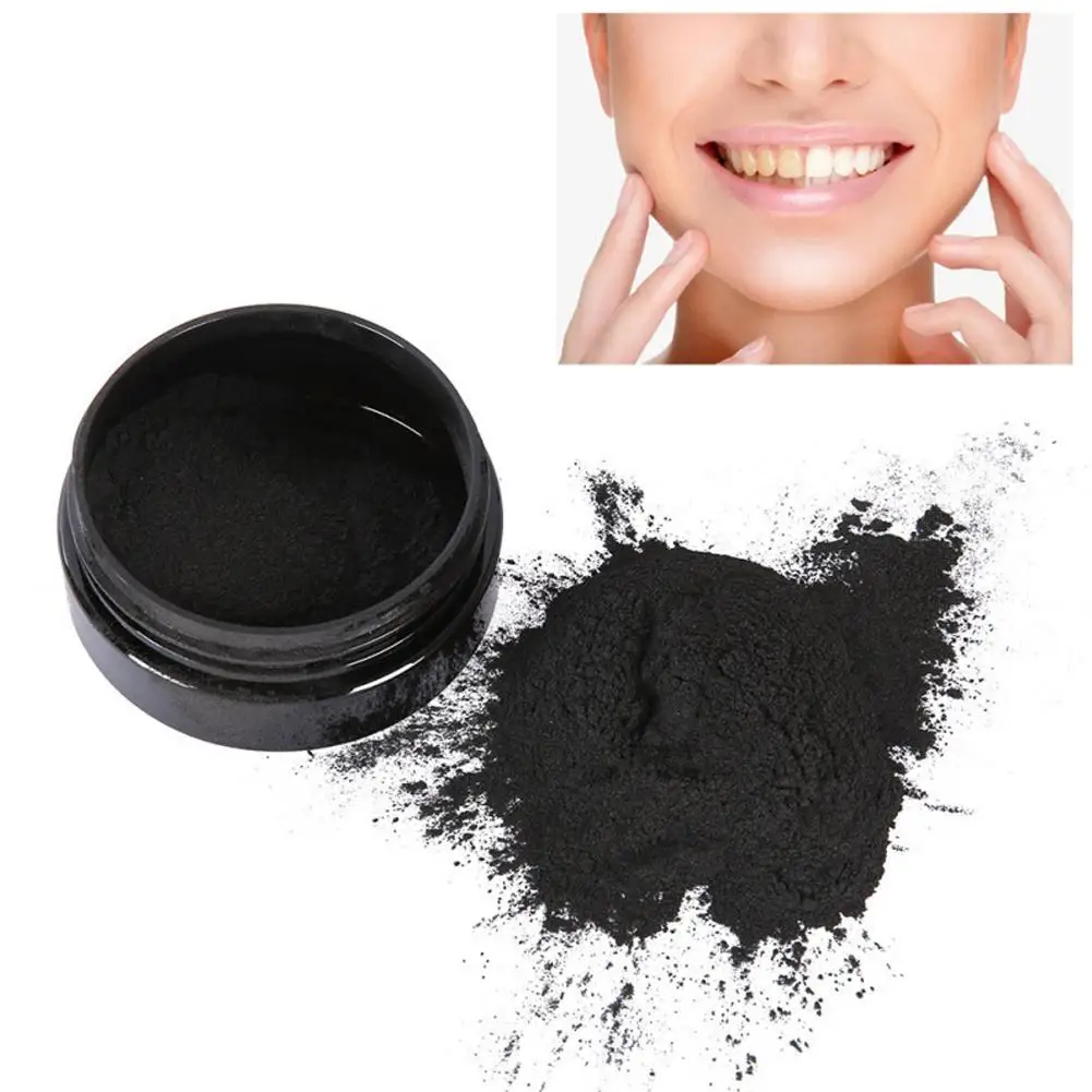 Daily Use Teeth Whitening Scaling Powder Oral Hygiene Premium Packing Charcoal Powder Activated Bamboo Teeth Cleaning White K9B9