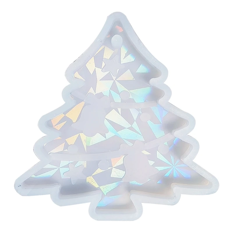 Flexible and Clear Mold for Crafting Beautiful Christmas Tree Jewelry Moulds for Jewelry Designers and Enthusiasts C1FC