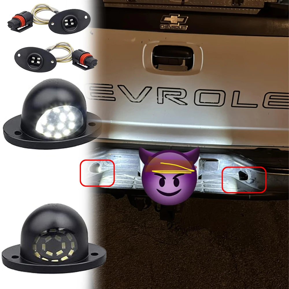 

18SMD LED Backup License Plate Tag Light for Dodge Ram 1500 2500 3500 Pickup 1994-2002 Auto Assembly Lamp 6000K
