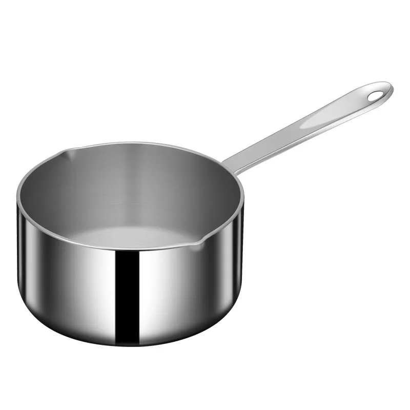 Yjq oil splashing stainless steel mini sauce pot special household small milk pot to burn oil
