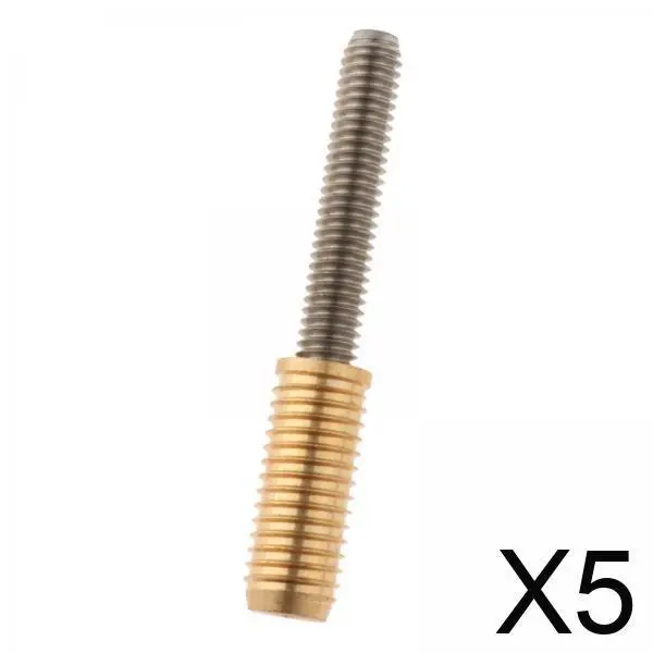 

5 шт. соединительных штифтов для бильярдного кия, аксессуары для бильярда, удлинительные винты для кия, 18 дюймов