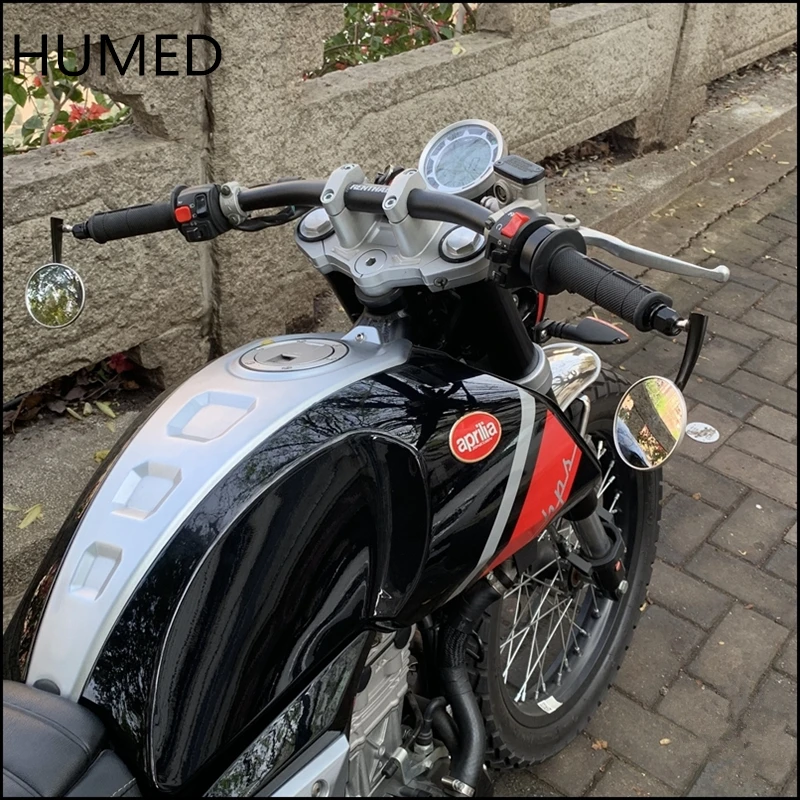 680mm Aluminum alloy Retro motorcycle modified aluminum alloy 28mm variable diameter coffee direction handlebar flat Handlebar