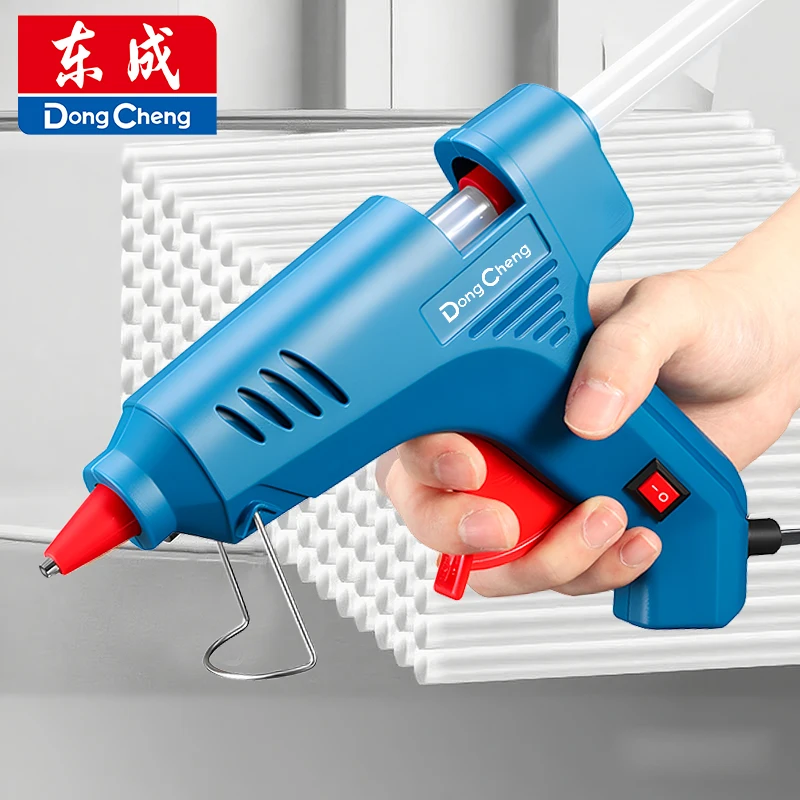 

Мини-пистолет для термоплавкого клея, 80 Вт, электрический нагревательный инструмент «сделай сам», промышленный бытовой ремонтный инструмент с клеевыми палочками 11 мм