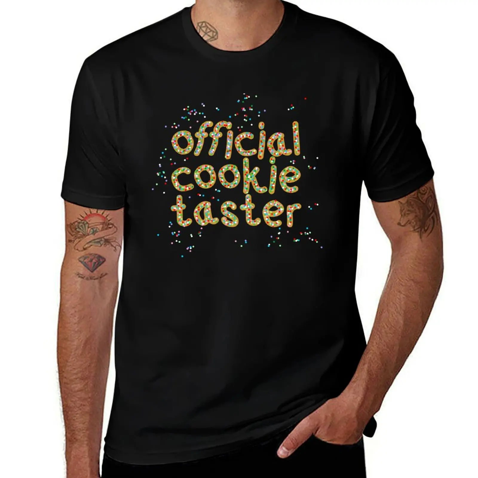 

Official Cookie Taster T-Shirt funny t shirts man t shirts for man cotton funny man t shirt designer T-Shirt