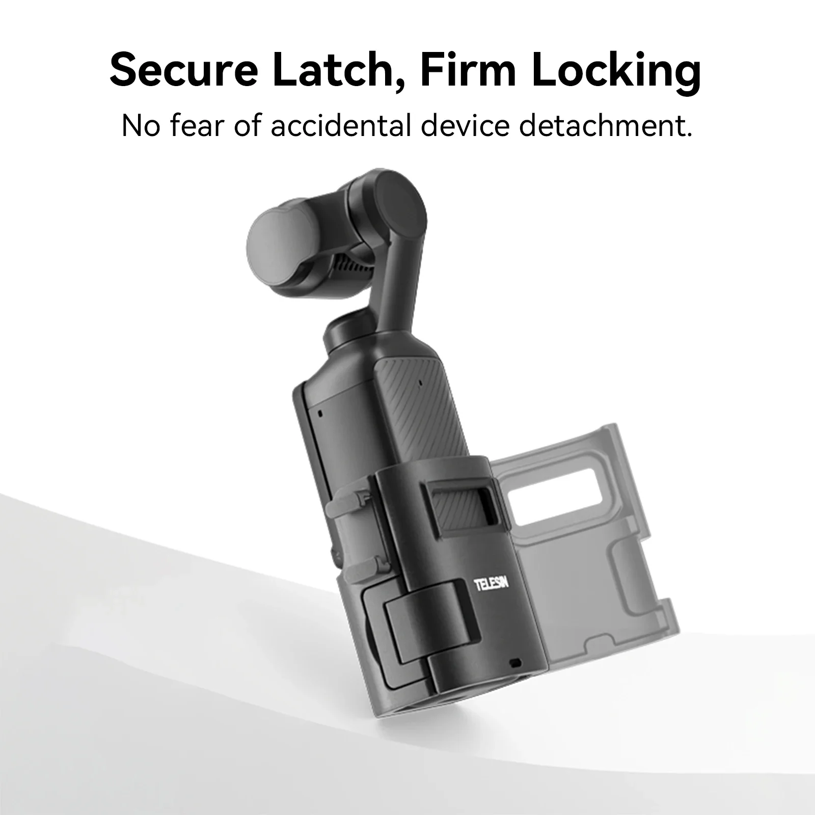 إطار TELESIN متعدد الوظائف لملحقات DJI OSMO Pocket 3 محول توسيع خفيف الوزن وسريع الإصدار مع حذاء بارد مزدوج