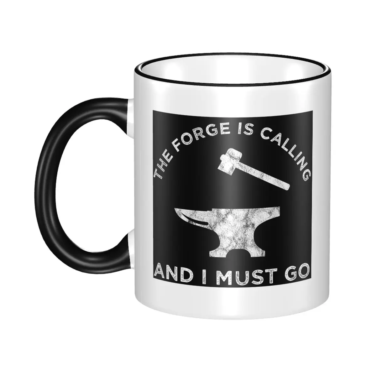 The Forge Is Calling And I Must Go Mug Funny Ceramic Coffee Cups Tea Mugs Milk Cup Drinkware Gifts for Friends