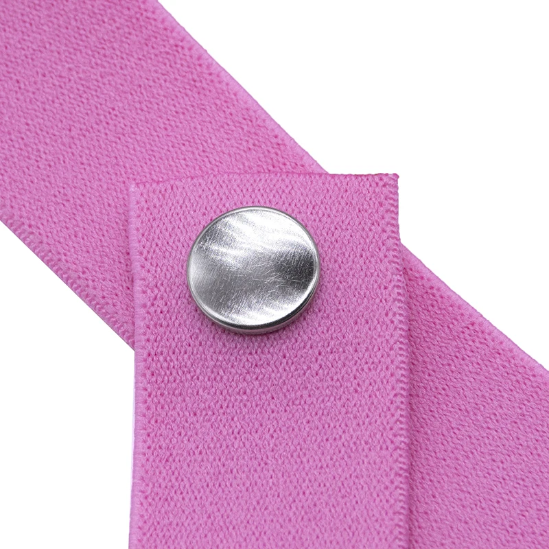 [Y]Pink Male Penis Ring Chastity Cage Auxiliary Belt Anti-off Device Elastic Belt Adjustable Underwear Rope Scrotum Ring Sex Toy view 4