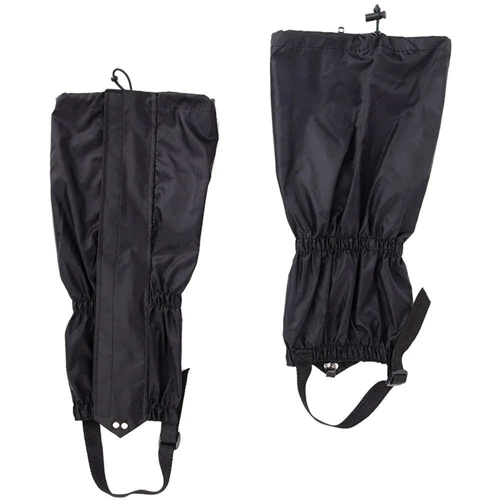 

1Pair Waterproof Leg Gaiters Breathable Windproof Snow Shoe Covers Outdoor Hiking Mountaineering Leg Protector