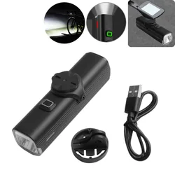 Bicycle Lights For Night Riding For Garmin Mount Bike Headlight Rechargeable Front Lights Lamp Waterproof Cycling Accessories