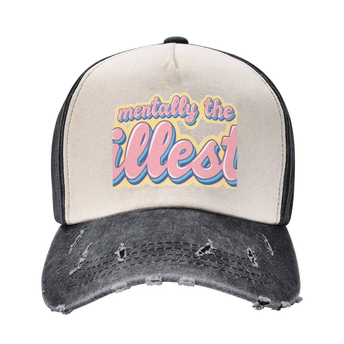 

i'm the illest Baseball Cap Unique hats Uv Protection Solar Hat Luxury Cap Hat Man Luxury For Girls Men's