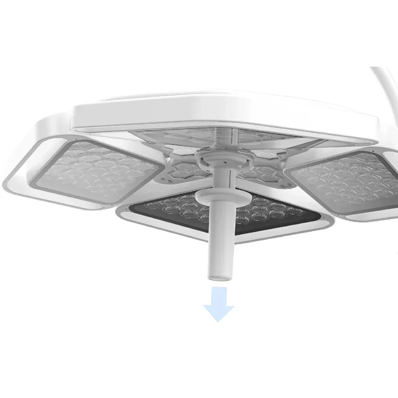HD Camera and Monitor installation with Ceiling Mount Dual Arm LED surgical shadowless operation lights prices
