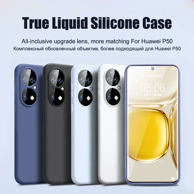 Original For Huawei P30 Lite P20 Pro P30 Pro Thick Shockproof Soft Silicone Phone Cover for Nova 5T Y70 9 SE 10 Pro Mate 20