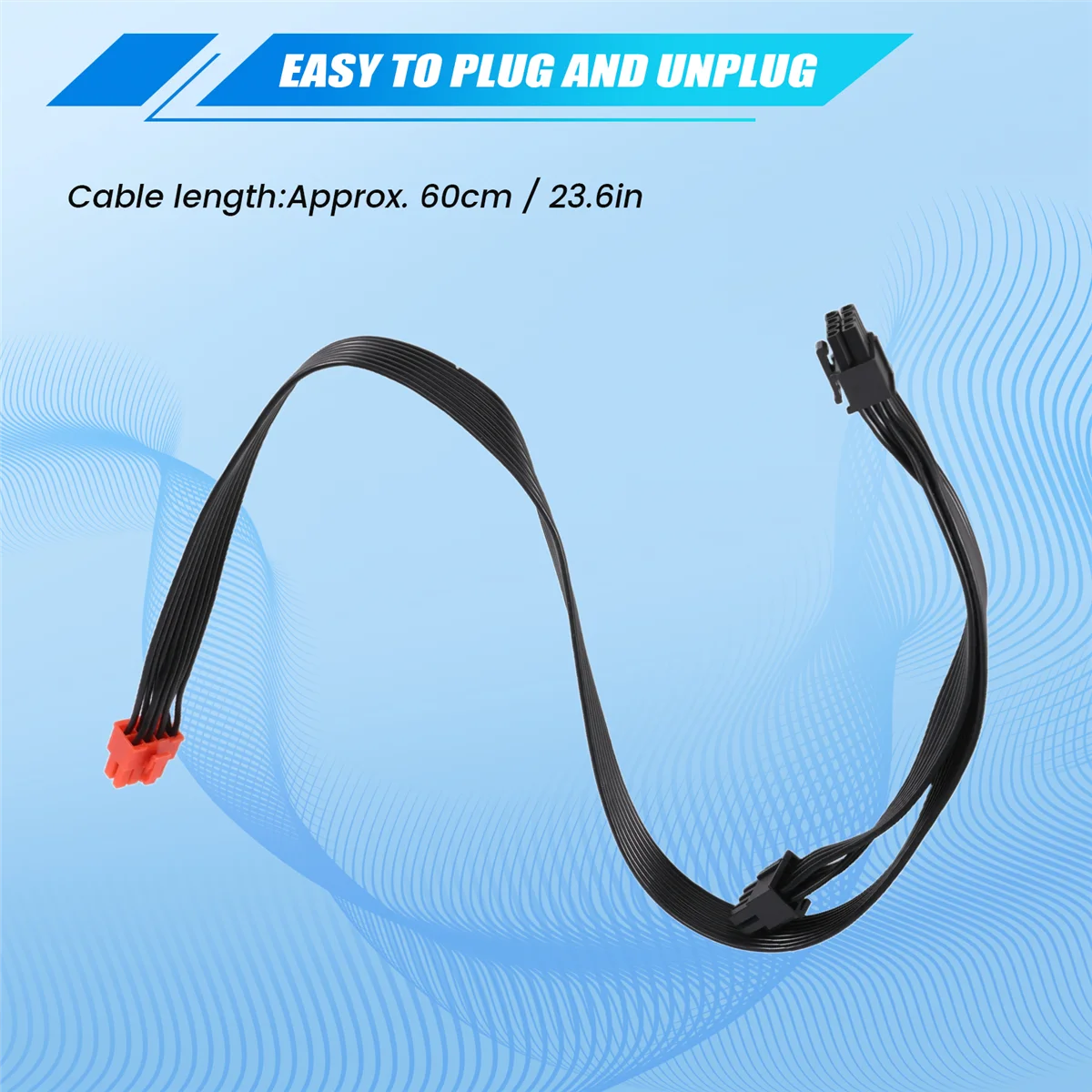 N35R_DU PCIe 8Pin para Dual 8Pin Cabo de alimentação PCI Express GPU 8Pin para 2 portas