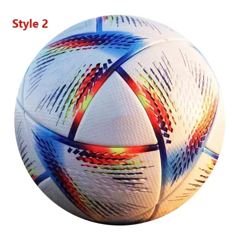 Upgrade 2022 High Quality Soccer Ball Official Size 5 PU Material Seamless Wear Resistant Match Training Football Futbol Voetbal