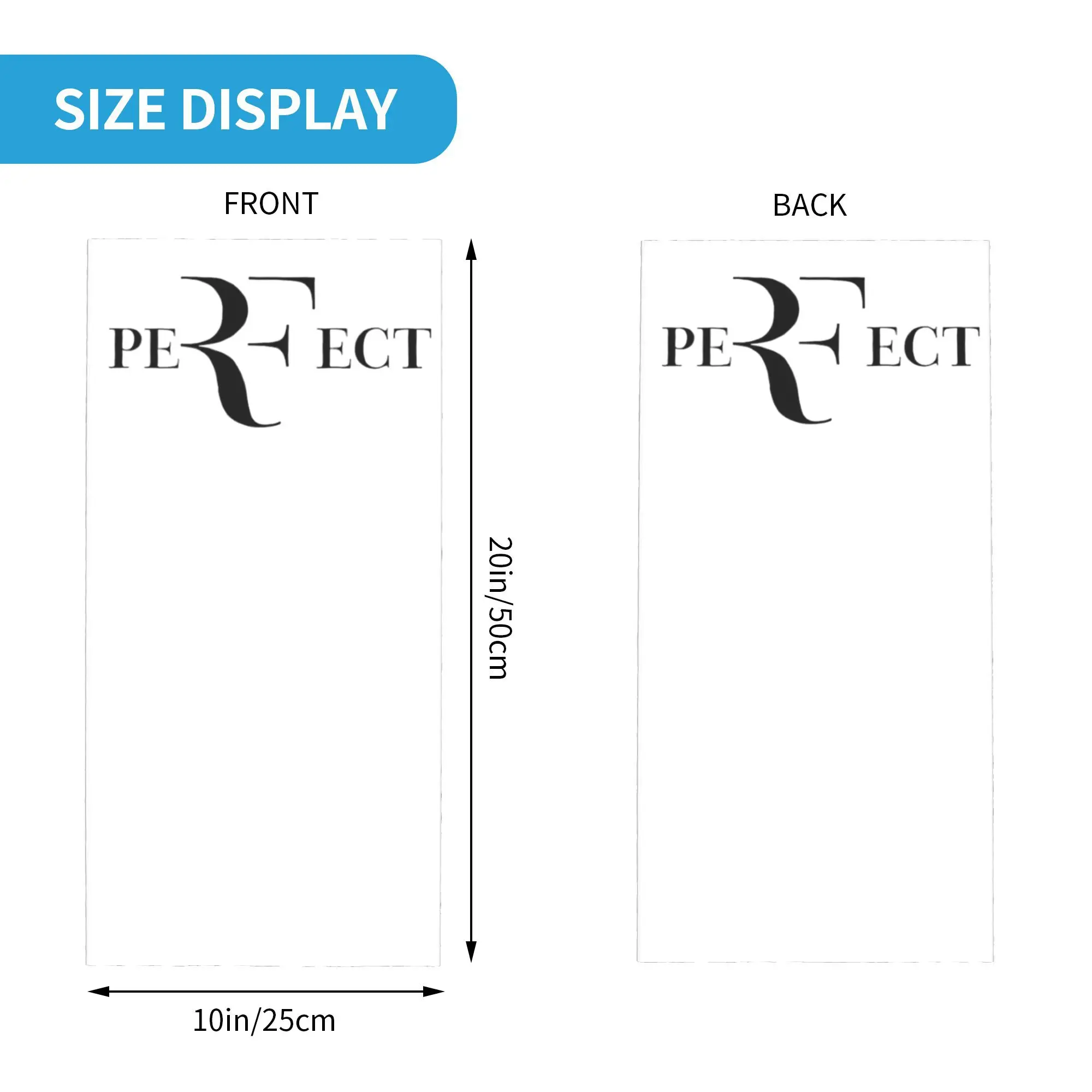RF روجر فيدرر باتش تنس باندانا غطاء الرقبة المطبوعة وشاح سحري متعدد الوظائف قناع الوجه ركوب للجنسين الكبار قابل للغسل