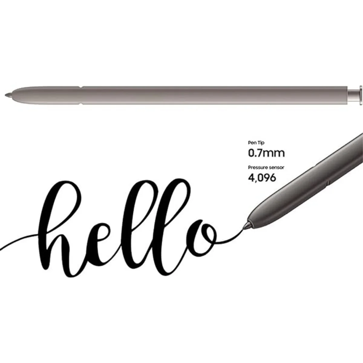 

NEW For Samsung S24Ultra S Pen Stylus S24U Stylus S9280 Built-in Fine Imitation Multifunction Convenient Stylus,C