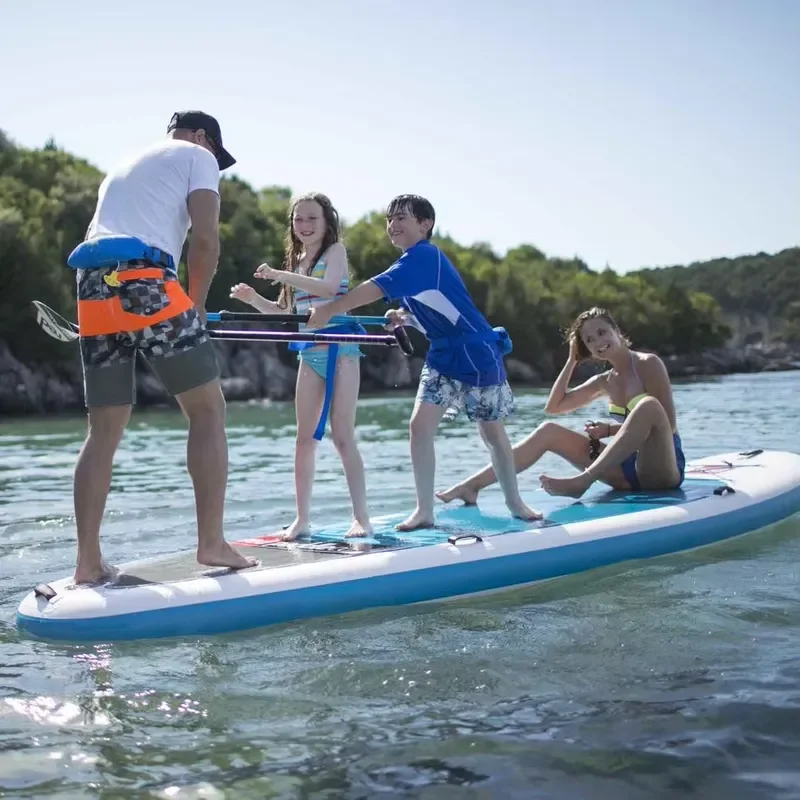 2022 Big Inflatable sup Boards Multi Person Paddle Board Team Stand up Surfing Boards for Family