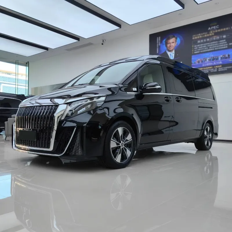 CARRIDE Luxury V260 VIP Van Rear Interior Conversion Custom Leather Captain Seats Ambient Lighting Starry Roof Ceiling