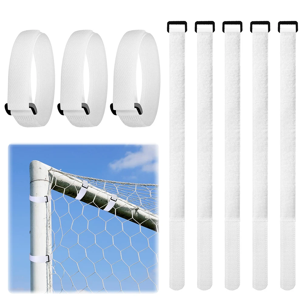 

10Pcs Soccer Net Straps Adjustable Soccer Net Strap Heavy Duty Football Net Straps Football Net Clips for Soccer Training