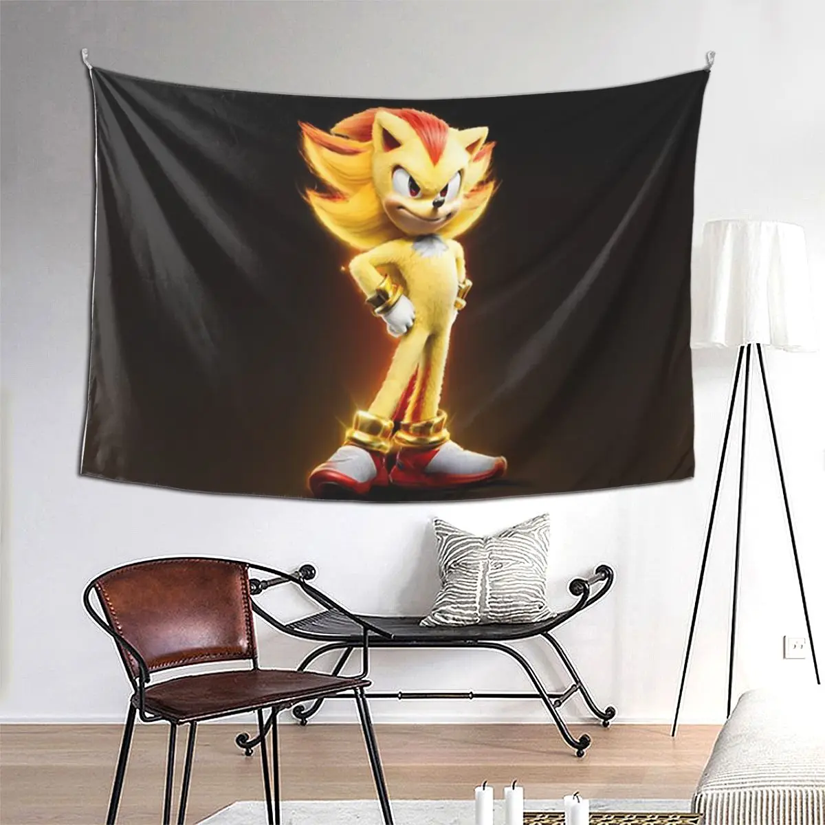 

Super Shadow Tapestry Hippie Wall Hanging Aesthetic Home Decoration Tapestries for Living Room Bedroom Dorm Room