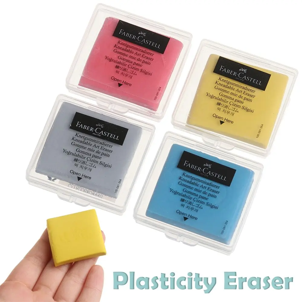 

Plasticity Rubber Eraser Kneaded Soft Erasers Art Painting Plasticine Sketch Highlight Wipe Student Stationery