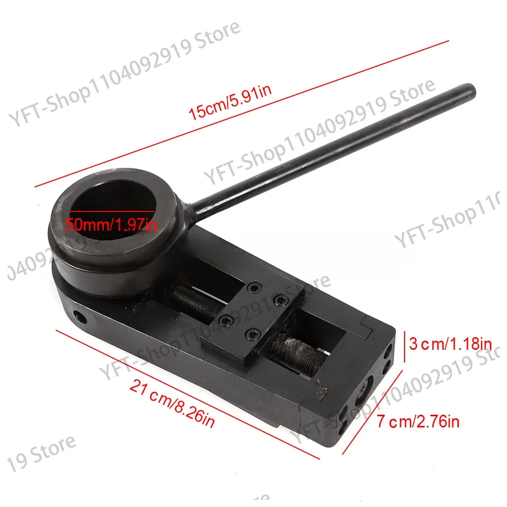 Cabeça chata de 50mm de diâmetro para máquina chata de linha TDG50/barra chata CNC