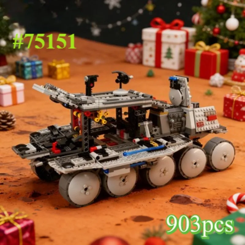 a-tank-with-ten-wheels-75151-building-blocks-sets-compatible-with-legoed-particles-suitable-for-christmas-gifts-903pcs