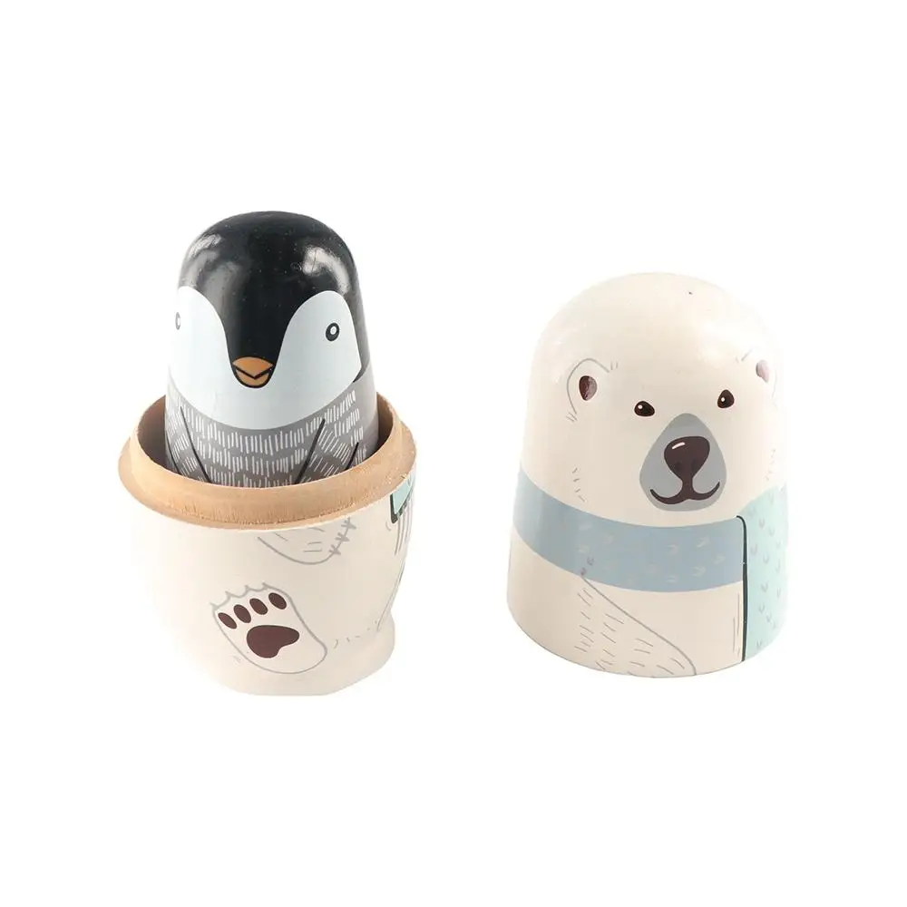 Collection Doll Home Ornaments Hand Paint Toys Wooden Russian Nesting Doll Matryoshka Dolls Toys Russian Nesting Stacking Dolls