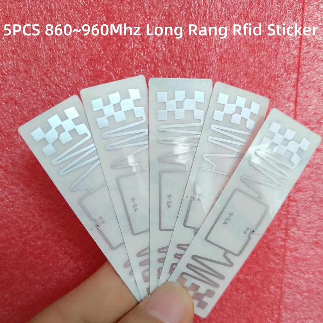 UHF1-Tag2 UHF RFID Tag for Vehicle Access Control Car Windshield Sticker 860-928MHz Long Range Reader Parking System