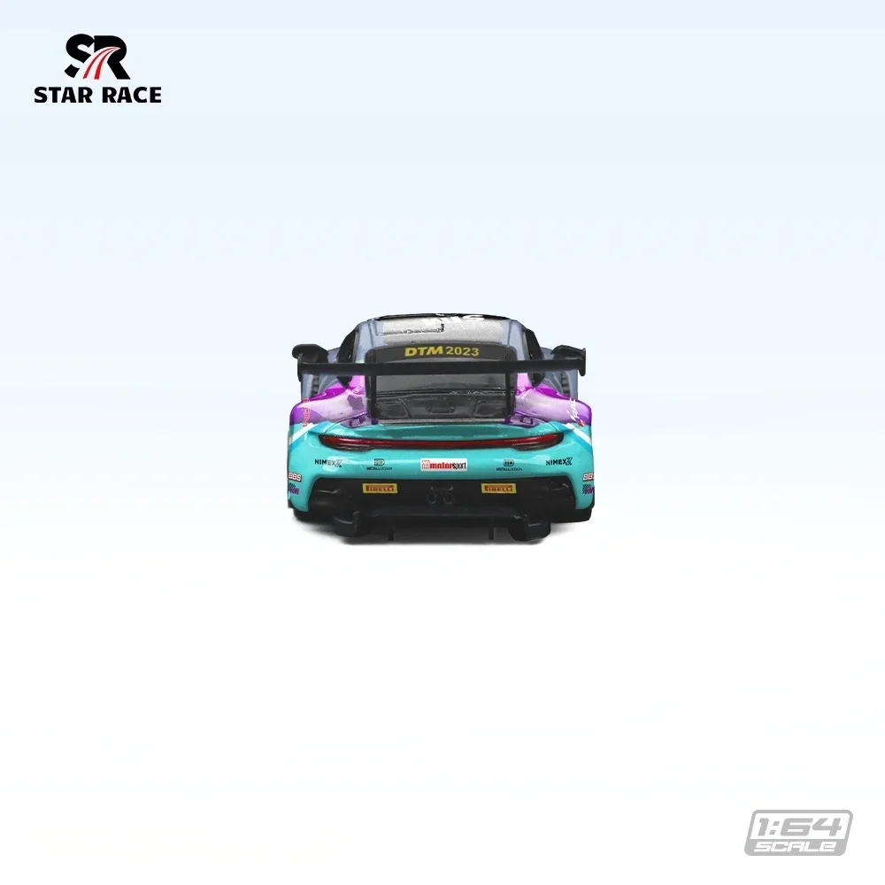 B-M  Pre-order *SR STAR RACE 1:64 911.2 GT3 R Color +Falken painted alloy model - shipped in February