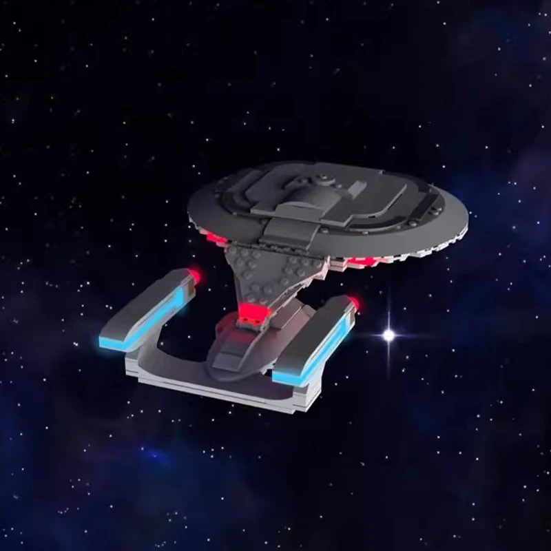 بريكلينك ستار فيلم المركبة الفضائية المؤسسة NCC-1701 ديسكفري فوياجر NX-01 دلتا MOC سفينة الفضاء مجموعات اللبنات ألعاب أطفال هدية