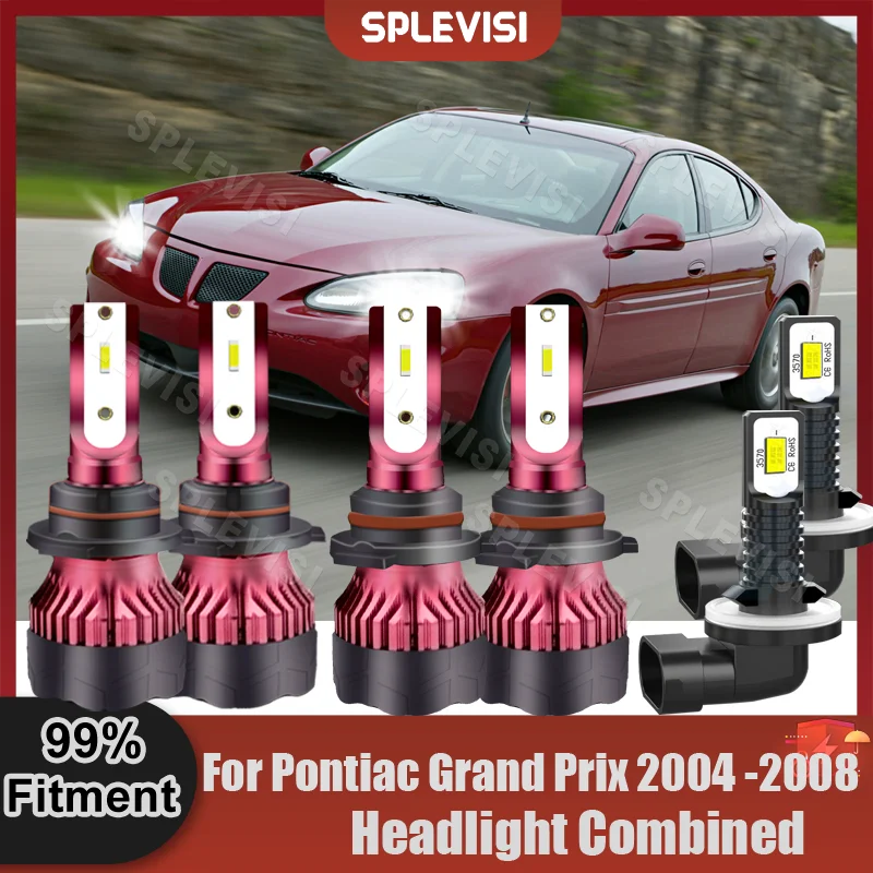 

Лампа ближнего и дальнего света для Pontiac Grand Prix 2004 2005 2006 2007 2008 6000K