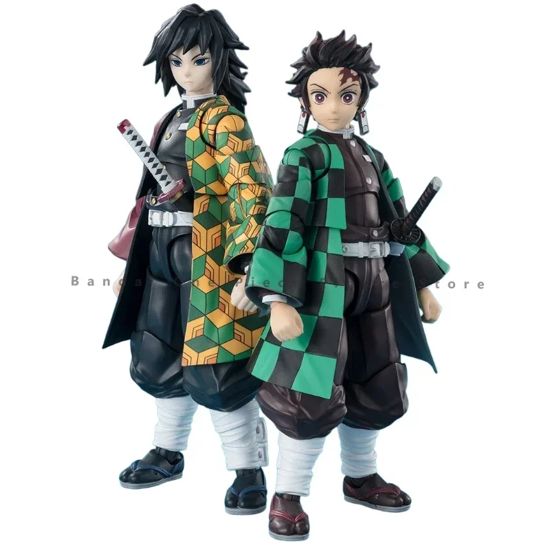 Przedsprzedaż oryginalny Bandai Demon Slayer Tomioka Giyuu figurki animacja zabawki prezenty Model oryginalny kolekcjoner Anime Hobby