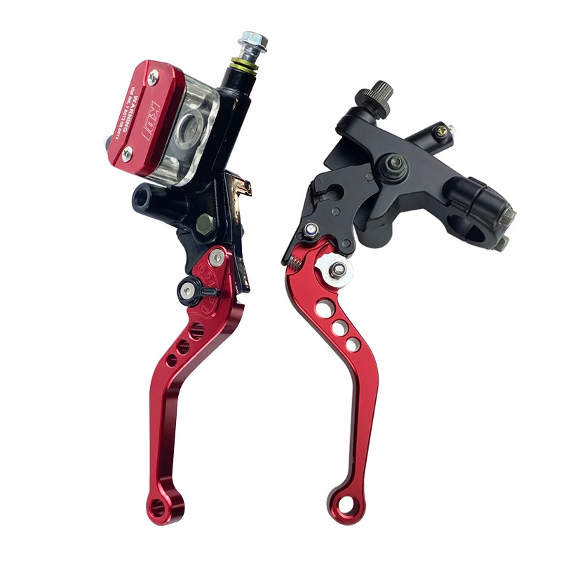 Motorcycle Brake Pump  Cylinder Hydraulic Brake Lever For Dirt Pit Bike ATV Quad Moped Scooter Buggy-Go Kart 1 Pair