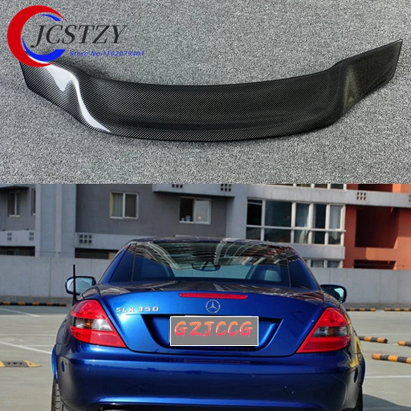 

R171 R Style Carbon Fiber Rear Spoiler Wing for Mercedes Benz SLK Class R171 2004 - 2010 SLK200 SLK280 SLK300 SLK350